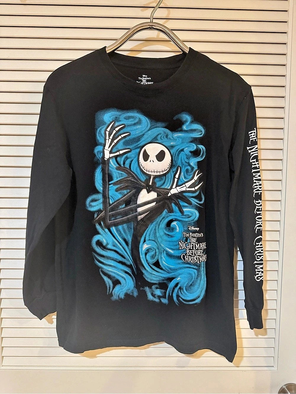 Disney The Nightmare Before Christmas Jack Skellington Long Sleeve Graphic Tee